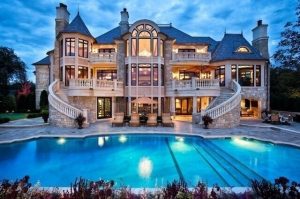 Huge house.
