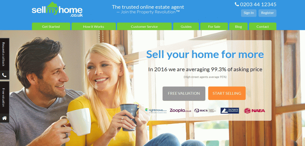sellmyhome.co.uk Online Agent
