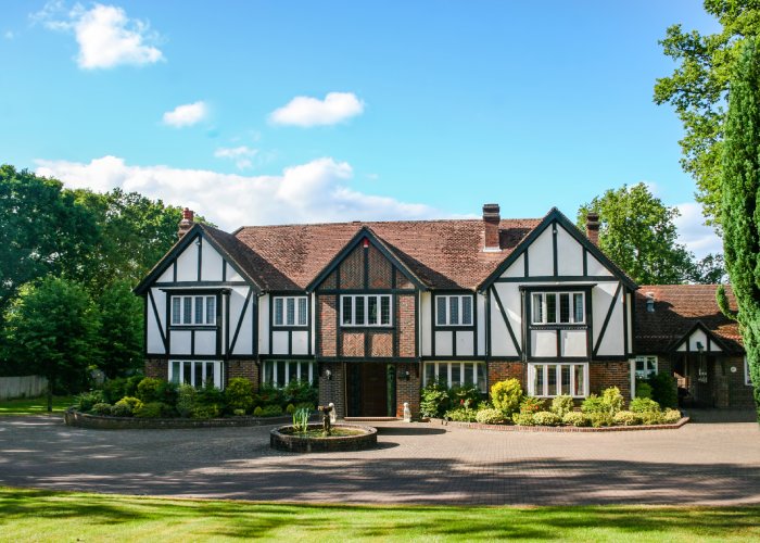 Large Tudor style house